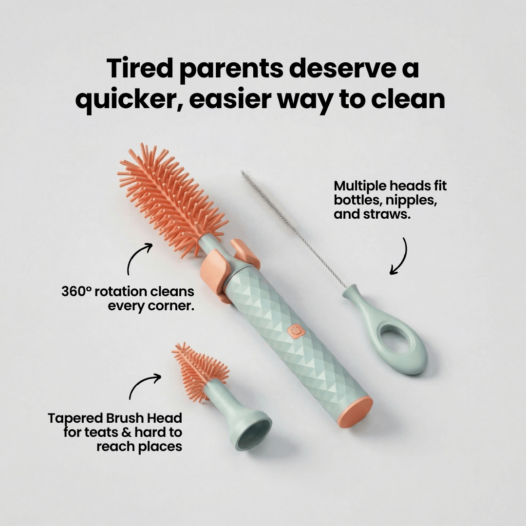 noori 360™ Rapid Electric Bottle Brush