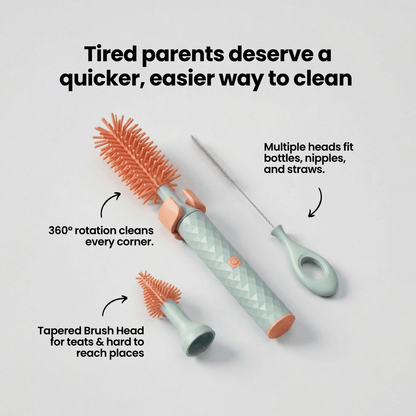 noori 360™ Rapid Electric Bottle Brush
