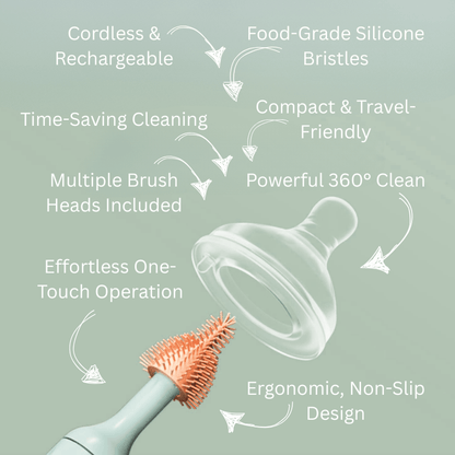 noori 360™ Rapid Electric Bottle Brush