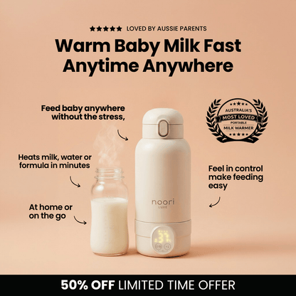 noori LUXE™ - The Portable Milk Warmer Parents Love