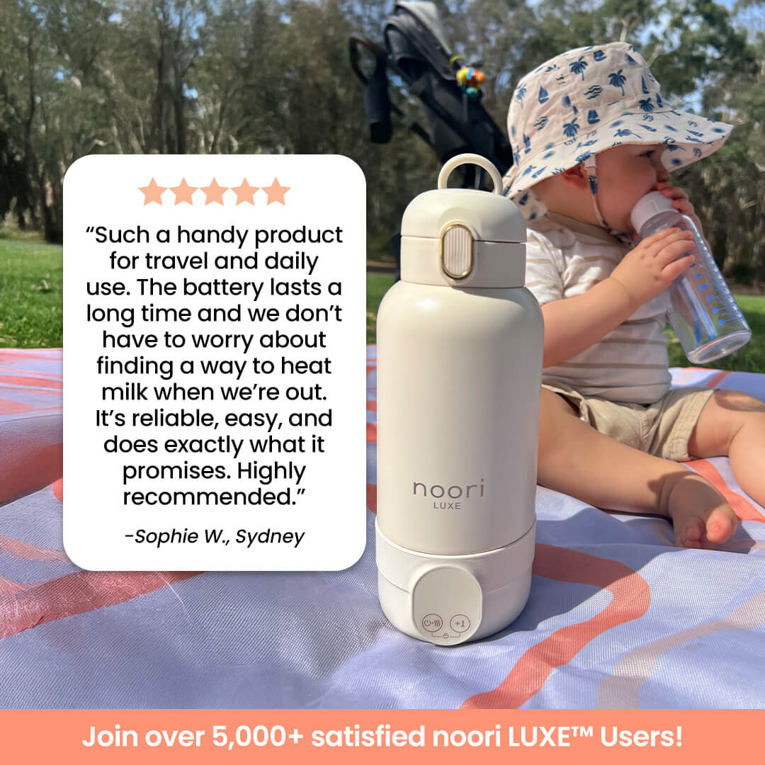 noori LUXE™ - The Portable Milk Warmer Parents Love